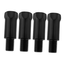 4PCS Motorcycle Mirror Adapter M10 to M10 Clockwise Converts Thread Adapter