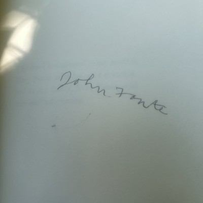 SIGNED John Fante Wait Until Spring, Bandini  Black Sparrow Press 1983 Reprint