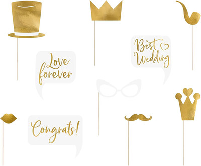 Hochzeit Foto Gadgets Hochzeit Photo Booth Zubehör Kit Halter Requisiten für Par