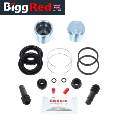 for MITSUBISHI STARION 1982-90 2x REAR Brake Caliper Rebuild Repair Kit +Pistons