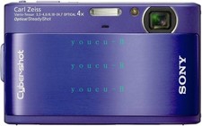 Sony Cyber    Shot DSC-TX1 10.2MP 4x Optical Zoom Digital Camera Blue 85 NEW