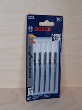 Bosch T101AO 5 pack of jig saw blades - T-shank Fits All - 5 Pack