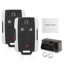 Reemplazo simple de 2 piezas OBD y llavero remoto para GMC Canyon Chevy Colorado 2...