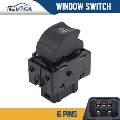 Electric Power Window Switch Button For Renault Megane Fluence 254210001R