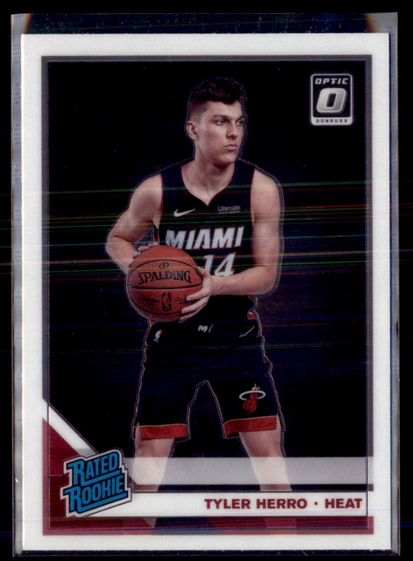 2019-20 Panini Donruss Optic Tyler Herro Heat #172 RC