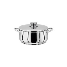 Image of Stellar Casserole – 1000 Classic 16cm Stainless Steel Induction Hob Safe 1.3L