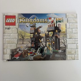 Lego Escape from Dragon's Prison 7187 Castle Kingdoms Build Only no Minifigures