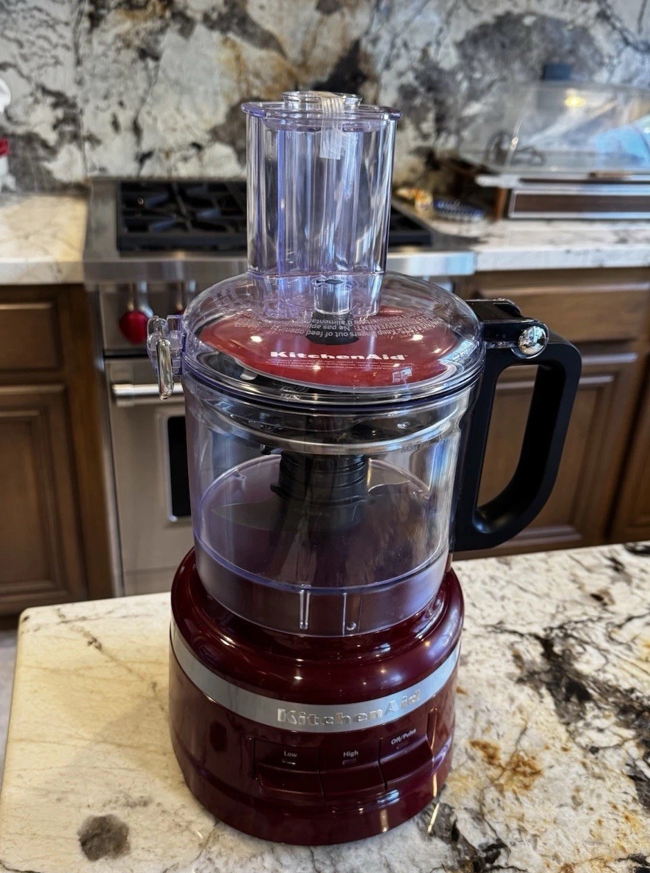 KitchenAid 7-Cup Food Processor Red New Without Box