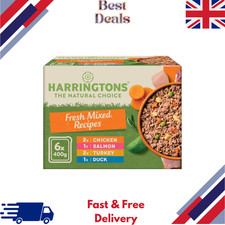 Harringtons Complete Wet Tray Grain Free Hypoallergenic Adult Dog Food 6 x 400G 4.16 per kilo