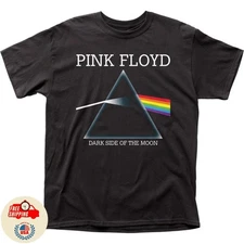 Pink Floyd The Dark Side Of The Moon T Shirt Mens Rock and Roll Classic Black
