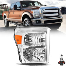 Headlight Assembly Compatible with 2011-2016 F-250 F-350 F-450 F-550 Super Duty,