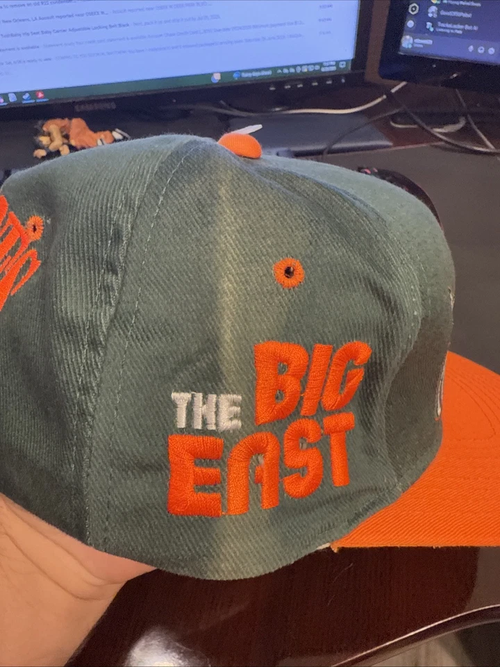 Gorra de béisbol ajustable de colección Miami Hurricanes con licencia por gorra al aire libre Foto 3 de 4