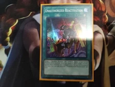 1x Yugioh Unauthorized Reactivation - SR10-EN041 - Super Rare - 1st Edition NM/M