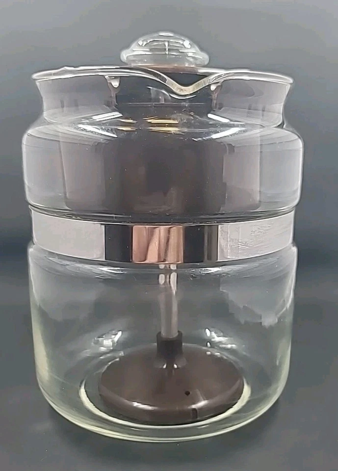 Vintage GEMCO BRAND PERCOLATOR COFFEE POT 4-8 CUP Heat Resistant Glass B-21 Used - Image 4 of 4