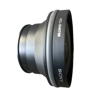 Sony VCL-DH0758 Wide Conversion Lens x0.7 Black Japan Used
