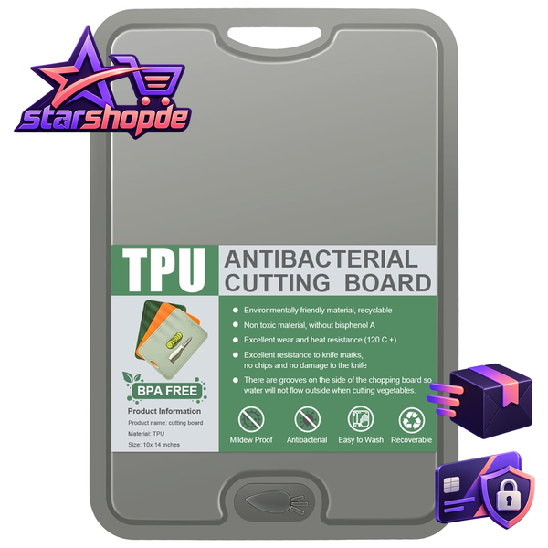Schneidebrett Flexible TPU Kratzfest Antibakteriell FüR KüChe 40X30Cm-image