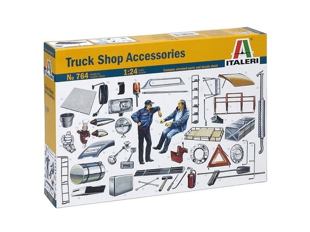 ITALERI - Accessori da officina per camion da montare e verniciare - 1/24 - I...