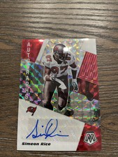 2020 Panini Mosaic #AM37 Simeon Rice Autographs Prizm