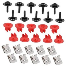 T30 Engine Splash Shield Guard Undertray Cover Screws Bolt Nut Clip Kit, 30PCS