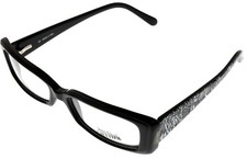 Jean Paul Gaultier Eyewear Frame Rectangular Black White Women VJP512 0700
