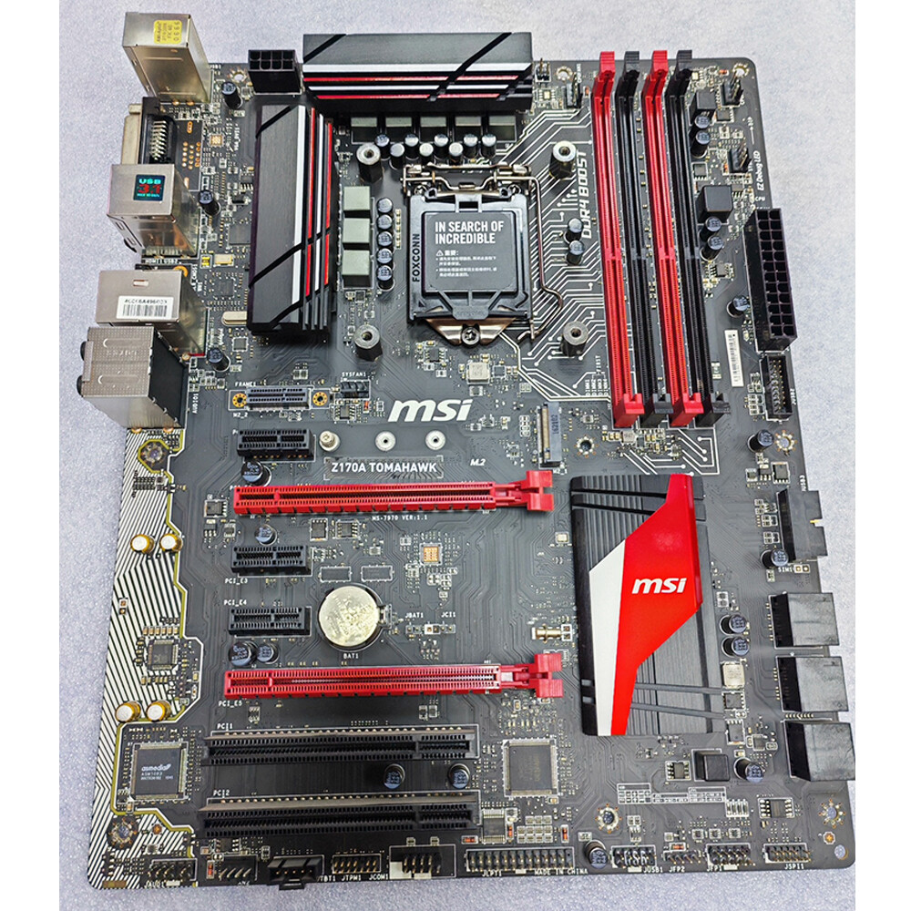 For MSI Z170A TOMAHAWK Motherboard LGA1151 DDR4 DVI+ ATX | eBay
