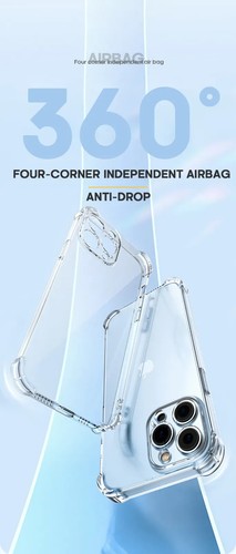 Clear Shockproof Phone Case For iPhone 16 15 14 13 Pro Max XR Back Cover - Picture 21 of 23