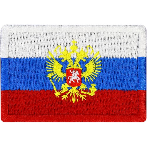 Russland Flagge Patches Klett 2er Set Militär Patch mit Klettverschluss, 40x60mm - Bild 2 von 7
