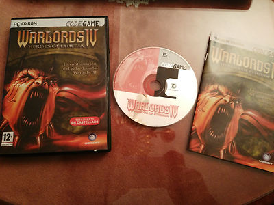 Warlords IV Heroes Of Etheria Juego Para PC CD-ROM En Español Ubisoft - 3T