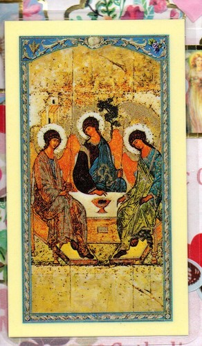 Prayer to the Most Holy Trinity - Laminated Holy Card - Picture 3 of 4