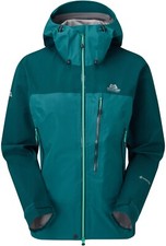 Mountain Equipment Makalu Jacket | Goretex Deep Teal Uk 8 Xs - Rrp £300