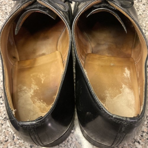 Church's Consul Cuero Negro Pulido Puntera Oxford Para Hombre Talla 9.5F Reino Unido 10.5 EE. UU. - Imagen 22 de 23