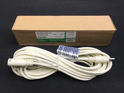 Lot of 3 Philips Lightolier FDL20C Recessed Flat Downlight 20ft Extension Cable