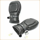 Bondage Fessel-Handschuhe gepolstert, abschließbar Fäustlinge Fist Mitts BDSM