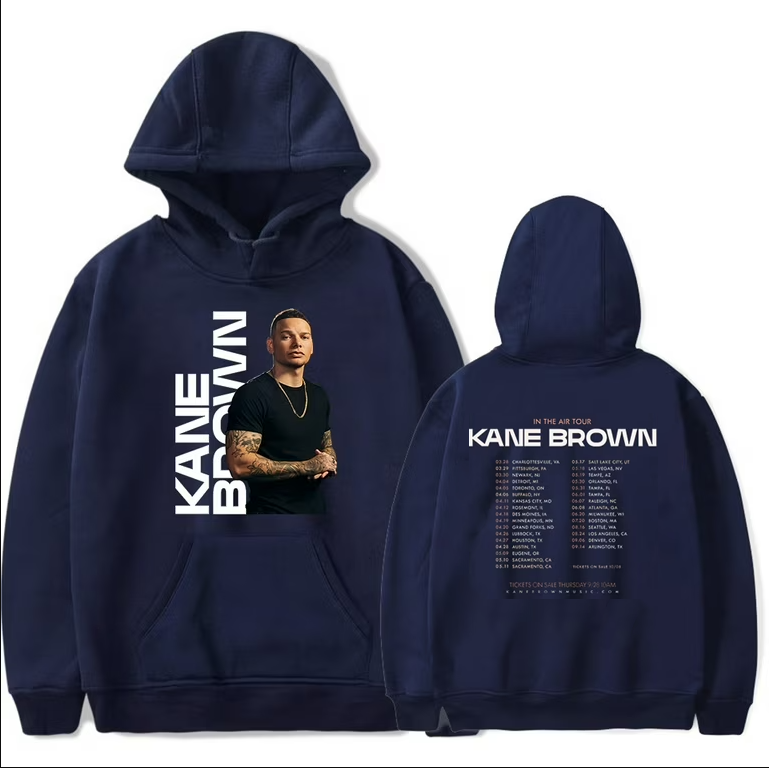 2 sided hoodie, Kane Brown In The Air Tour 2024 Hoodie, Kane Brown shirt
