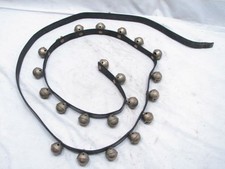 Set 21 Early Antique Brass/Bronze Sleigh Neck Bells Horse Equestrian Musical