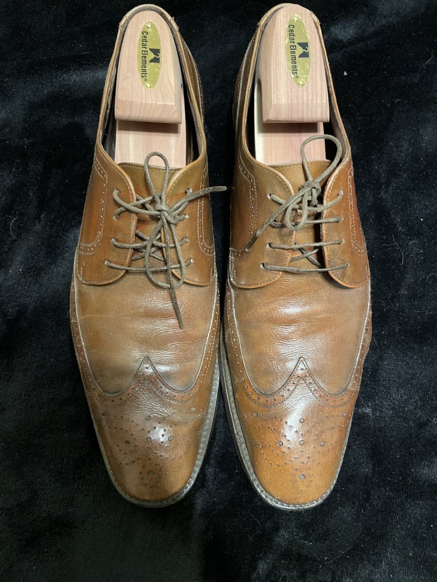Salvatore Ferragamo Brown Leather Shoes Oxford 10.5 D | eBay display picture 1