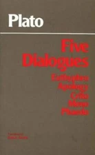 Plato - Five Dialogues: Euthyphro, Apology, Crito, Meno, Phaedo By Plato - GOOD