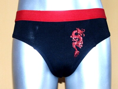NEU Herrn Erotik Pants Dragonpants Reizwäsche Slip sexy lack String Tanga schwar
