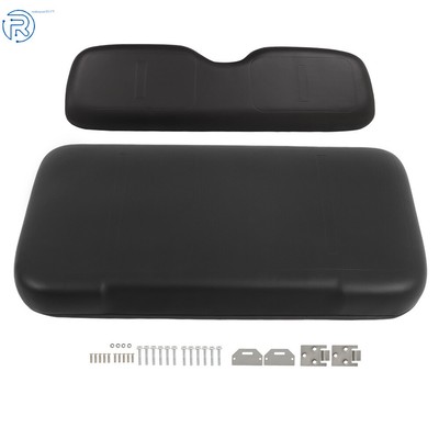 Bottom Backrest Seat Cushion W/Hardware For EZGO Medalist TXT 94 95-13 Golf Cart