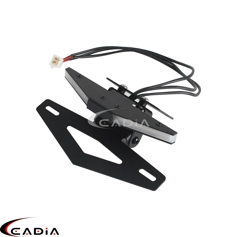 Eliminador de guardabarros trasero para motocicleta ordenado con luz LED para Aprilia RSV4 RR RF APRC Foto 3 de 4