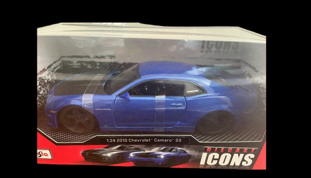 Diecast Icon Maisto Diecast Icons 2010 CHEVROLET CHEVY CAMARO SS RARE NEW FAST FREE ...