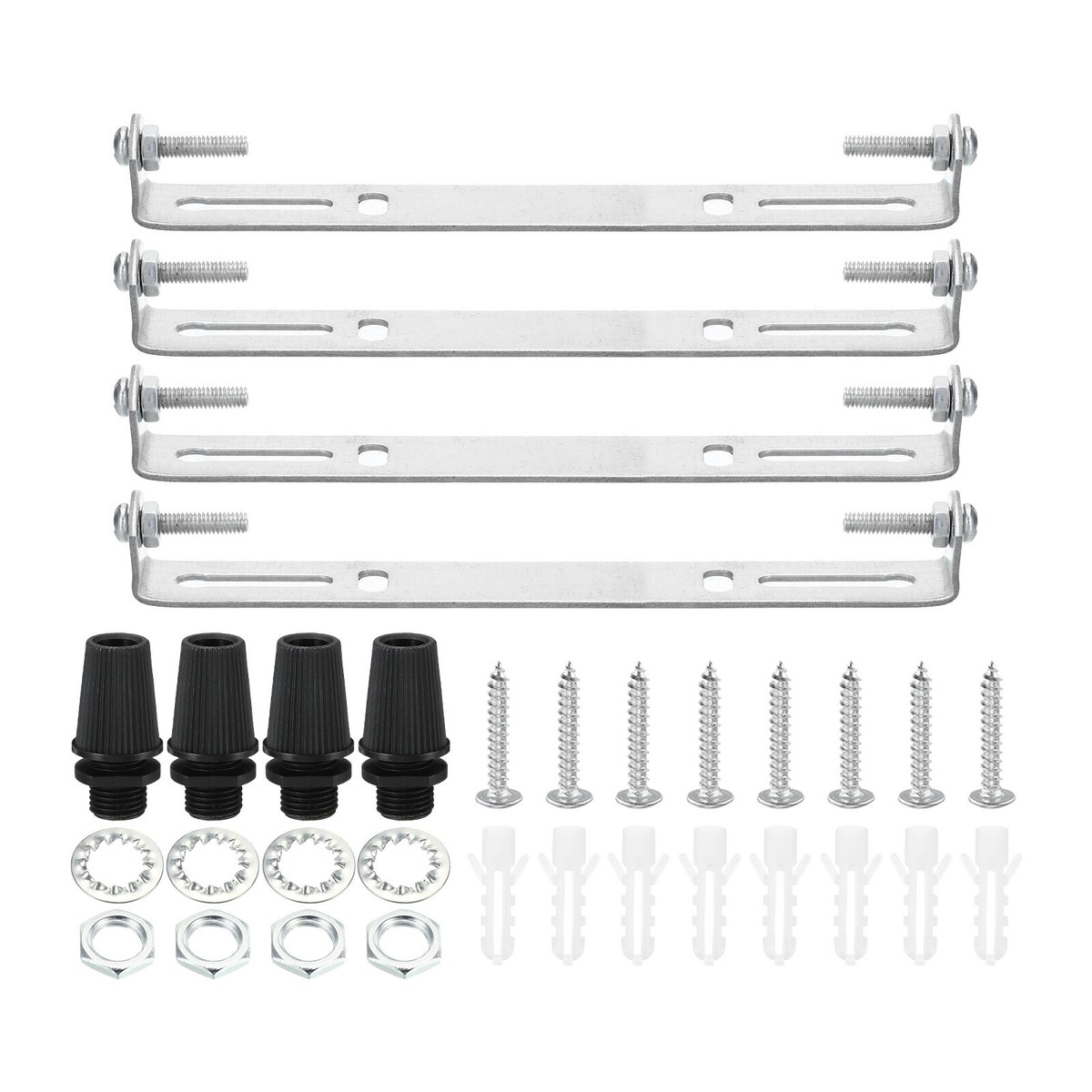 Electrical Box Mounting Bars 10-PC Light Fixture Mounting Bracket Kit -  Crossbar Ceiling Mount With Screws For Chandeliers Ceiling Fan Adjustable Mounting  Bracket, image size:1200x1200
