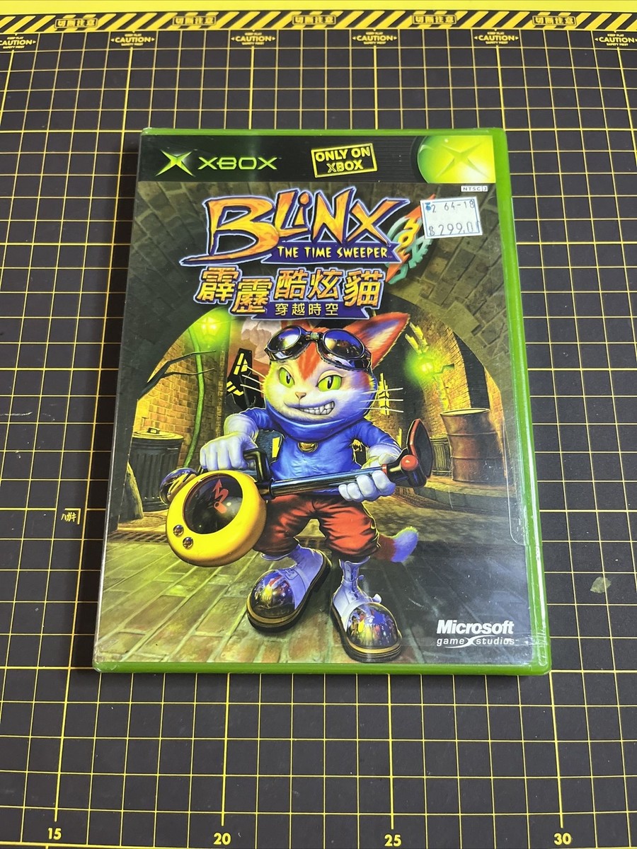 Blinx The Time Sweeper Microsoft Xbox Asia English BRAND NEW Blinx The Time Sweeper Microsoft Xbox Asia English BRAND NEW