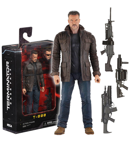 Figurines NECA T-800 et Sarah Connor Collection Film Terminator 6 Dark Fate - Imagen 4 de 20