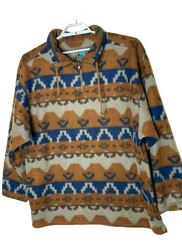 Vintage Santana Aztec Tribal Pattern 