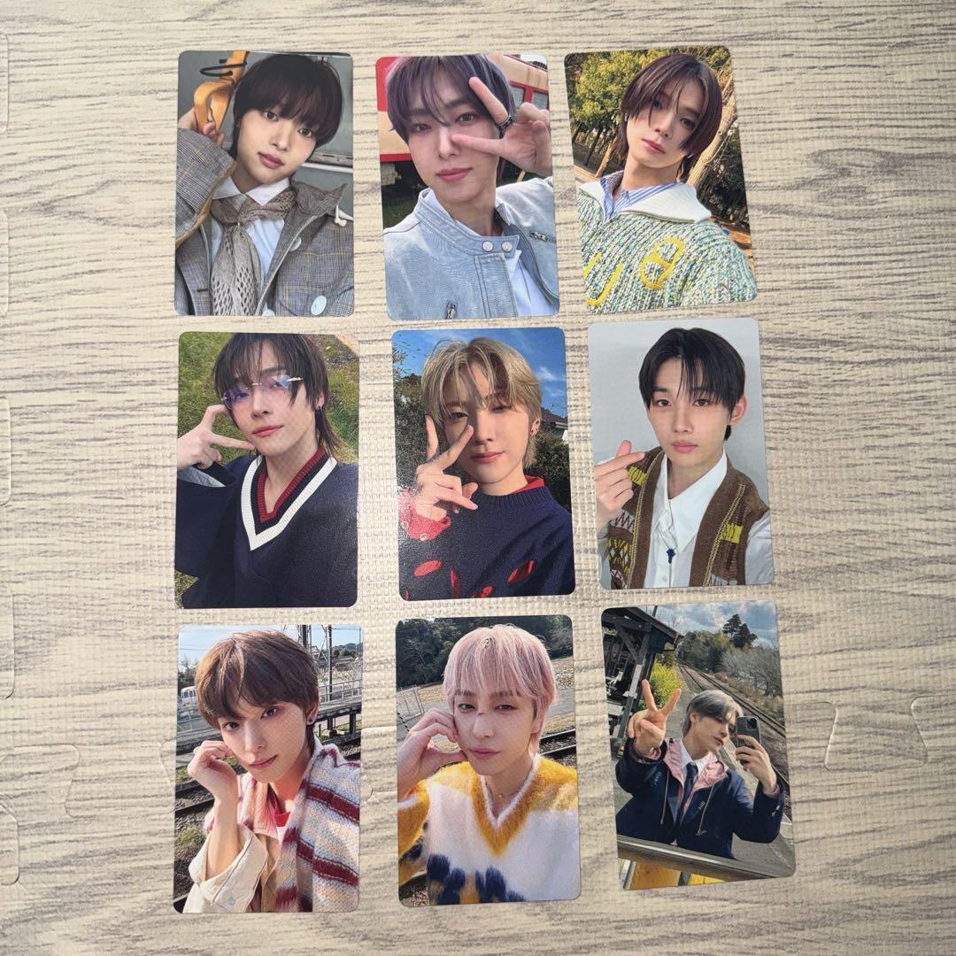 &TEAM Photocard complete 9 1st Single 五月雨 Samidare standard