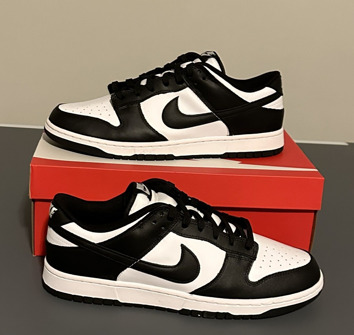 Nike Dunk Low •Panda•Size 13•New With Box | eBay