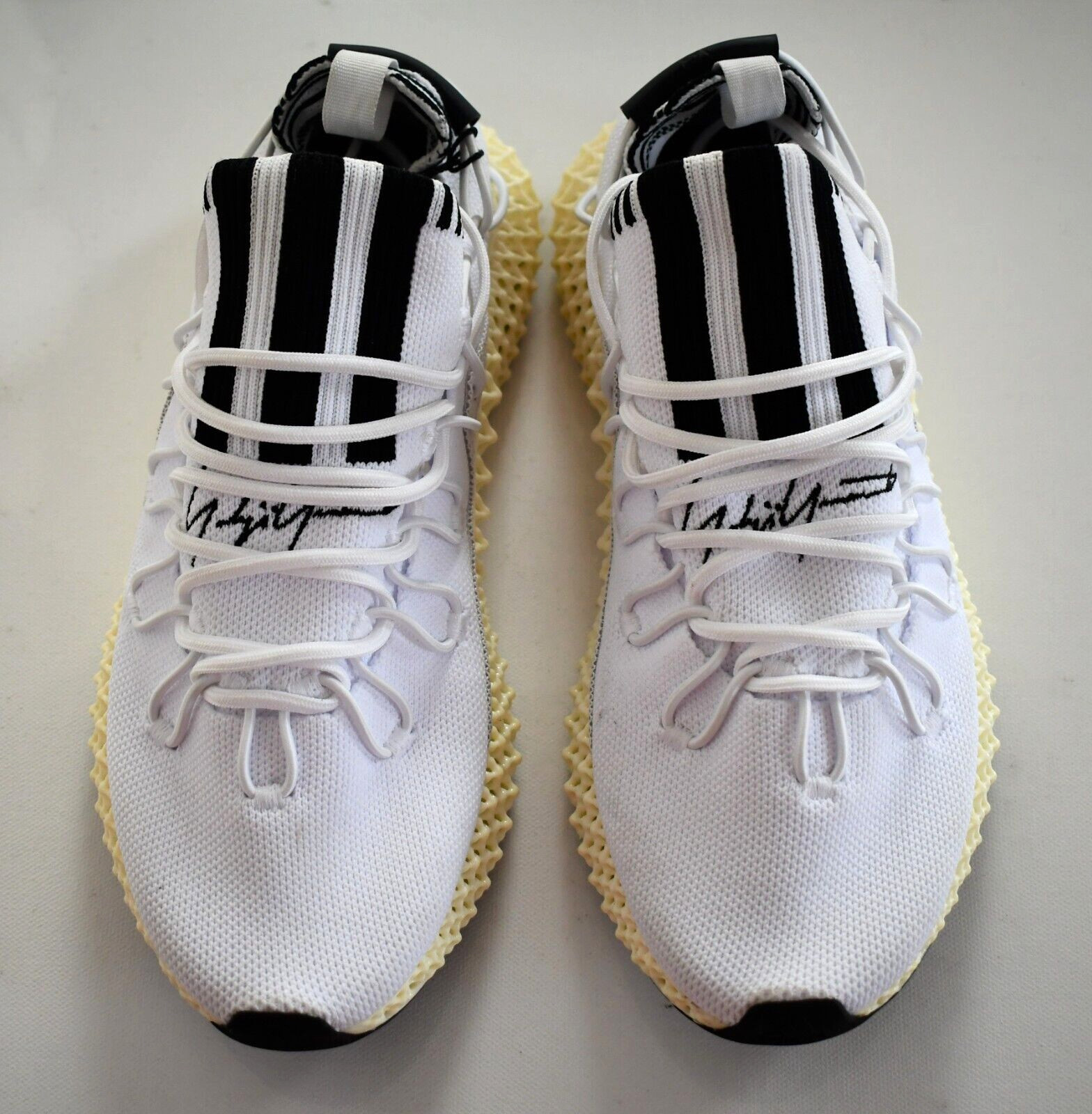 RARE YOHJI YAMAMOTO Y-3 x ADIDAS RUNNER 4D II PRIME KNIT Sneakers US-7.5 UK-7 image 3
