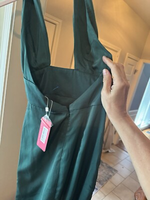 beginning boutique green dress Wheatley Emerald Mini Dress - US 14 main image 0