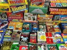 Old Baseball Cards in Factory Sealed Packs